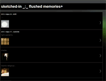 Tablet Screenshot of flushedmemo.blogspot.com