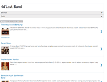 Tablet Screenshot of 4dlastband.blogspot.com