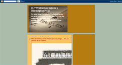 Desktop Screenshot of logicayestrategia.blogspot.com