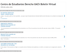 Tablet Screenshot of derechoalboletin.blogspot.com