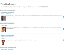 Tablet Screenshot of frontierfrenzz.blogspot.com