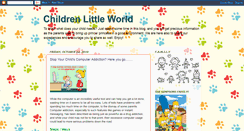 Desktop Screenshot of childrenlittleworld.blogspot.com