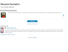 Tablet Screenshot of percorsiformativipr.blogspot.com
