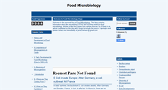 Desktop Screenshot of food-microbiology.blogspot.com