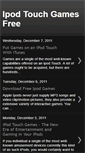 Mobile Screenshot of ipod-touch-games-free.blogspot.com