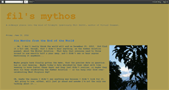 Desktop Screenshot of philsmythos.blogspot.com