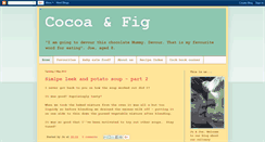 Desktop Screenshot of cocoandfig.blogspot.com