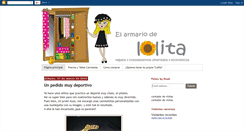 Desktop Screenshot of elarmariodelolita.blogspot.com