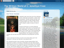 Tablet Screenshot of camethystfrost.blogspot.com