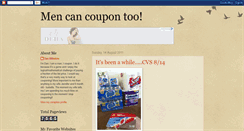 Desktop Screenshot of mencancoupontoo.blogspot.com