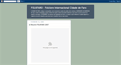 Desktop Screenshot of folkfaro.blogspot.com