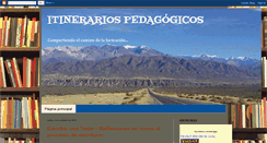 Desktop Screenshot of itinerariospedagogicos.blogspot.com