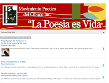 Tablet Screenshot of movimientopoeticodelcibuco.blogspot.com