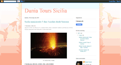Desktop Screenshot of duniatourssicilia.blogspot.com