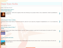 Tablet Screenshot of duniatourssicilia.blogspot.com