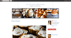Desktop Screenshot of lepetitbrioche.blogspot.com