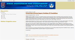 Desktop Screenshot of pdkcilacap.blogspot.com