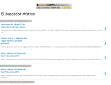 Tablet Screenshot of buscador-mistico.blogspot.com