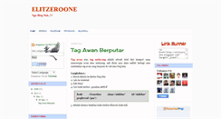 Desktop Screenshot of elitzeroone.blogspot.com