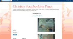 Desktop Screenshot of christianscrapbookingpages.blogspot.com