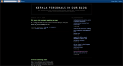 Desktop Screenshot of keralapersonals4u.blogspot.com