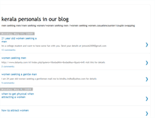 Tablet Screenshot of keralapersonals4u.blogspot.com