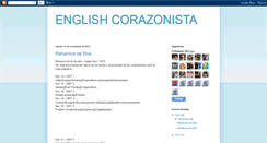 Desktop Screenshot of englishcorazonista.blogspot.com