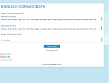 Tablet Screenshot of englishcorazonista.blogspot.com