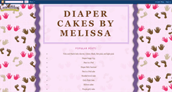 Desktop Screenshot of diapercakesbymelissa.blogspot.com