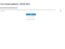 Tablet Screenshot of ice-cream-palace.blogspot.com