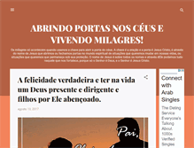 Tablet Screenshot of abrindoportasdoceus.blogspot.com