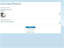 Tablet Screenshot of dinardarulredzuan.blogspot.com