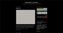 Desktop Screenshot of muchasfotos.blogspot.com