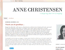Tablet Screenshot of annechristensen.blogspot.com