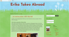Desktop Screenshot of erikatakeo.blogspot.com