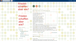 Desktop Screenshot of laura-friedenschaffenaberwie.blogspot.com