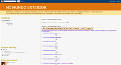 Desktop Screenshot of mimundoexterior.blogspot.com