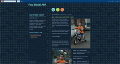 Desktop Screenshot of faizbiladiafifi.blogspot.com
