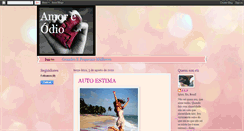 Desktop Screenshot of amorodiojessica.blogspot.com