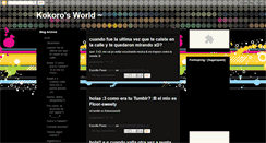 Desktop Screenshot of kokorosworld.blogspot.com