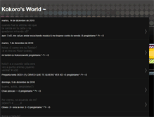 Tablet Screenshot of kokorosworld.blogspot.com