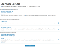 Tablet Screenshot of lasinsulas.blogspot.com