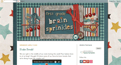 Desktop Screenshot of firstgradebrainsprinkles.blogspot.com