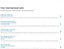 Tablet Screenshot of free-international-calls-call.blogspot.com