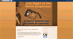 Desktop Screenshot of latenightmovieemporium.blogspot.com