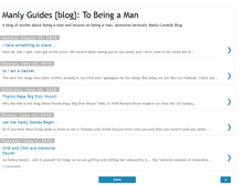 Tablet Screenshot of manlyguides.blogspot.com