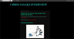 Desktop Screenshot of chris-sasaki-interview.blogspot.com