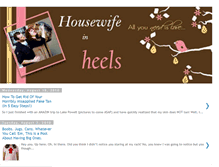 Tablet Screenshot of housewife-in-heels.blogspot.com