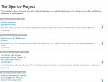 Tablet Screenshot of djembeproject.blogspot.com