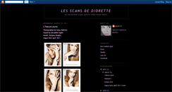 Desktop Screenshot of diorettescans.blogspot.com